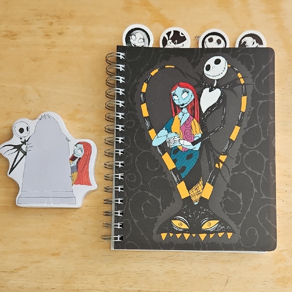 Nightmare Before Christmas Spiral Notebook